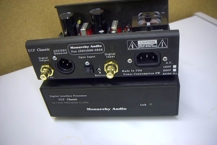 Monarchy Audio DIP Classic Front and Back